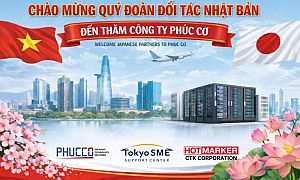 Phúc Cơ tiếp đón và làm việc cùng đoàn doanh nghiệp Nhật Bản, thúc đẩy hợp tác công nghệ đánh dấu công nghiệp