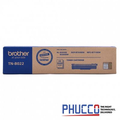 Hộp mực Brother TN-B022 (dành cho Brother DCP-B7535DW/HLB20xx//MFCB77xx)