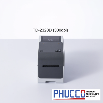 Máy in tem nhãn Brother TD-2320D (300dpi)