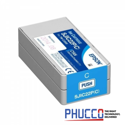 Mực in Epson SJIC23P(C):INK CARTRIDGE FOR TM-C3510