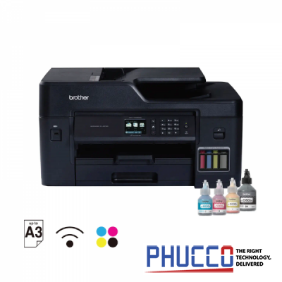Máy in phun màu đa năng Brother MFC-T4500DW, Khổ A3