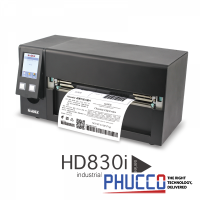 Máy in mã vạch công nghiệp GODEX HD830i