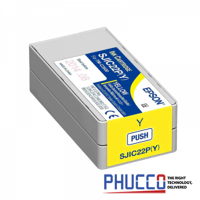 Mực in Epson SJIC23P(Y):INK CARTRIDGE FOR TM-C3510