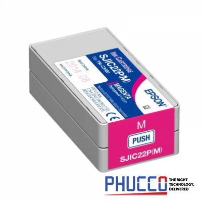 Mực in Epson SJIC23P(M):INK CARTRIDGE FOR TM-C3510