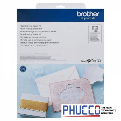 Bộ phụ kiện làm tạo hoa văn đục lỗ Brother  (Phụ kiện máy cắt Scanncut SDX1200)