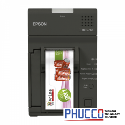 Máy in tem nhãn màu công nghiệp Epson Colorworks TM-C7510