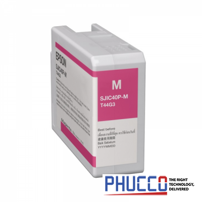 Mực in Epson SJIC40P-M:INK CART. FOR CW-C6050/C6550