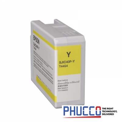 Mực in Epson SJIC40P-Y:INK CART. FOR CW-C6050/C6550