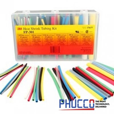 Bộ ống co nhiệt 3M™ FP-301, đủ màu, dài 6 in
