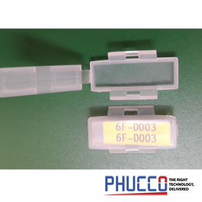 MC-1 Hộp đánh dấu Cable Tie, màu trắng 32mm