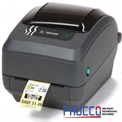 Máy in mã vạch Zebra GK420T