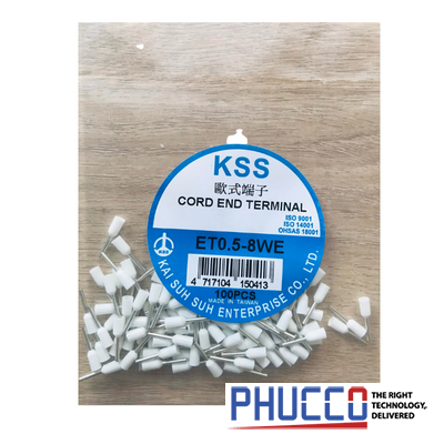 Đầu nối cáp điện Cord And Terminal KSS ET0.5-8WE