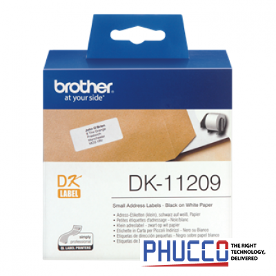 DK-11209 Nhãn giấy bế 29mm x 62mm x 900 nhãn