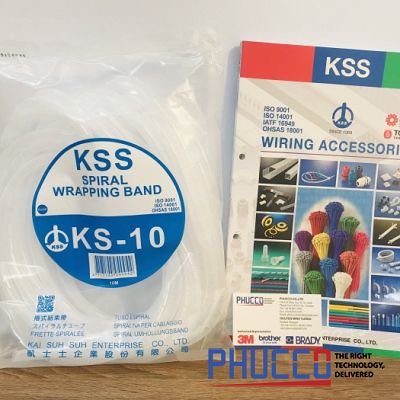 Ống xoắn ruột gà, cuốn cáp điện KSS.KS-10 10mm x 10m 