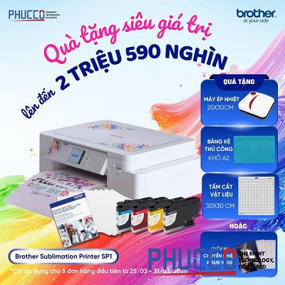 Máy In Màu Thăng Hoa Brother SP1, khổ A4, Wi-Fi