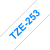 TZe-253 Nhãn tiêu chuẩn, chữ xanh trên nền trắng 24mm